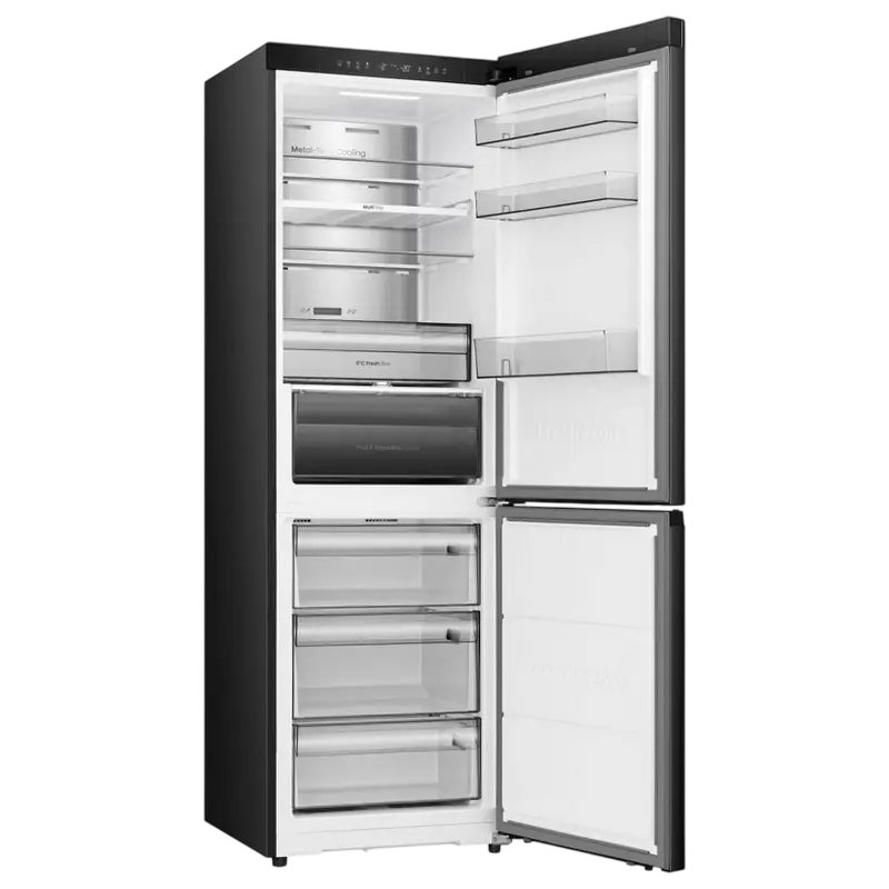 Frigider cu două uși Hisense RB3K330SAFC, Negru (330 l, 185,6 cm, Total No Frost, Inverter) [9]