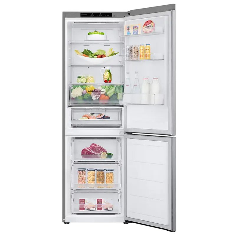 Холодильник двухдверный LG GBV3100EPY, серебристый (344 л, 186 см, Total No Frost, инвертор) [2]