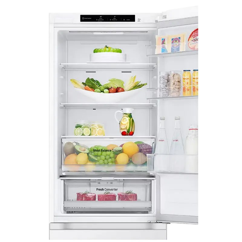 Холодильник двухдверный LG GBV3100ESW, белый (344 л, 186 см, Total No Frost, инвертор) [5]