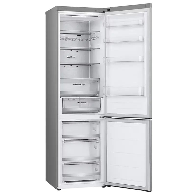 Холодильник двухдверный LG GBV5250EPY, нержавеющая сталь (387 л, 203 см, Total No Frost, инвертор) [2]