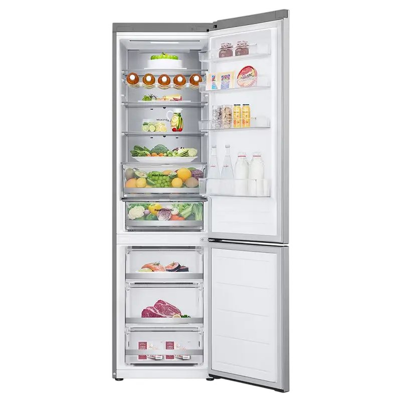 Холодильник двухдверный LG GBV5250EPY, нержавеющая сталь (387 л, 203 см, Total No Frost, инвертор) [10]
