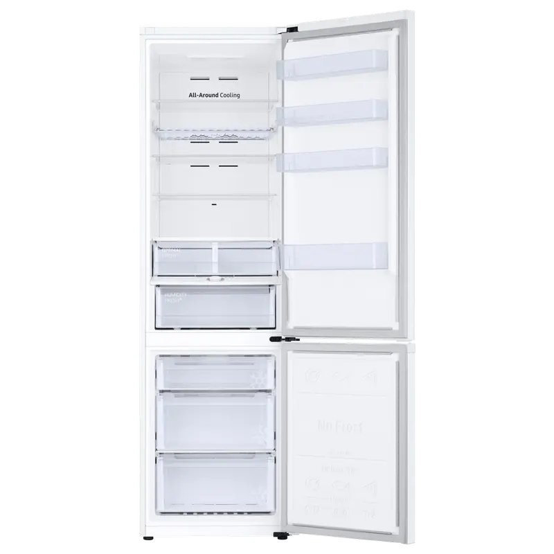 Холодильник двухдверный Samsung RB38C675EWW/EF, белый (390 л, 203 см, Total No Frost, инвертор) [7]