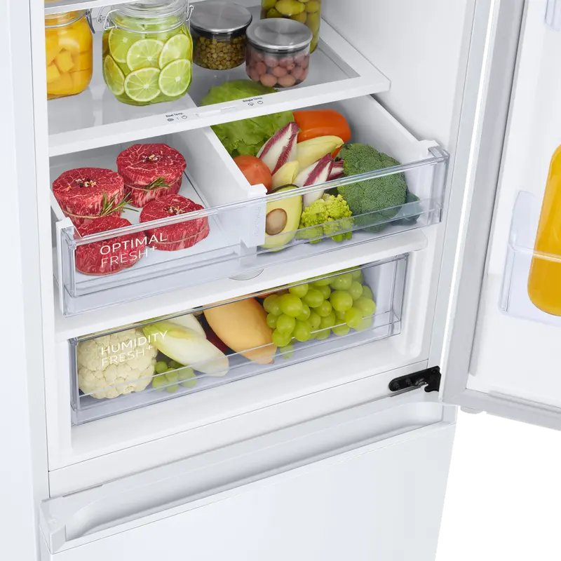 Холодильник двухдверный Samsung RB38C675EWW/EF, белый (390 л, 203 см, Total No Frost, инвертор) [5]