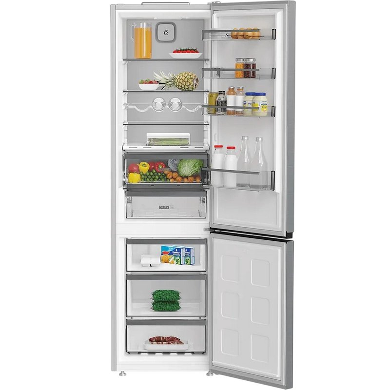 Холодильник двухдверный Whirlpool WHK 26403 XP6E, серебристый (355 л, 203,5 см, Total No Frost, инвертор) [4]
