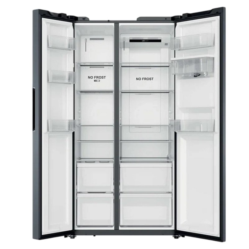 Frigider Side-by-Side Candy CNSQ2T918EWX, Oțel inoxidabil (523 l, 177,5 cm, dezghețare automată, Inverter) [2]