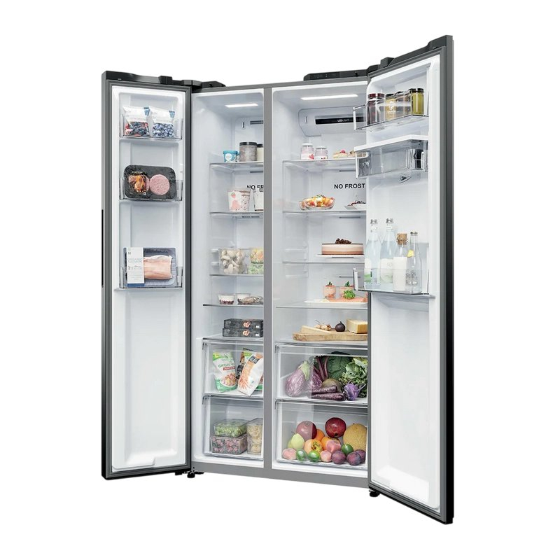 Frigider Side-by-Side Candy CNSQ2T918EWX, Oțel inoxidabil (523 l, 177,5 cm, dezghețare automată, Inverter) [8]