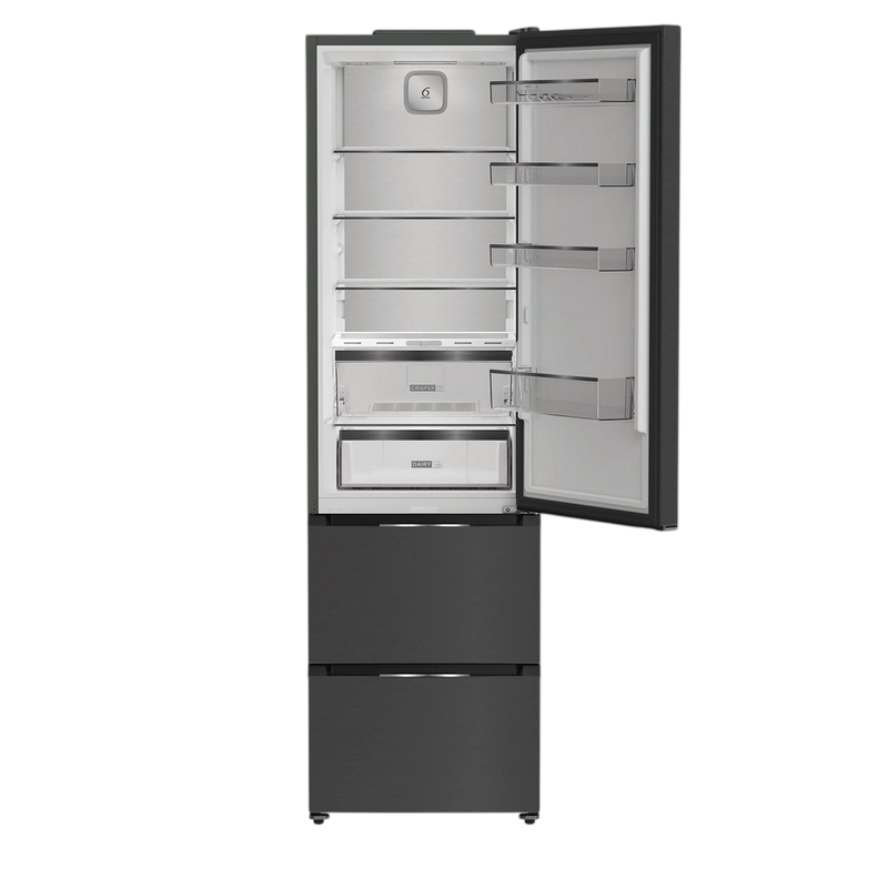 Холодильник Whirlpool WHKF 6353 XBR6E Dark Inox, Трёхдверный, 351 л [4]