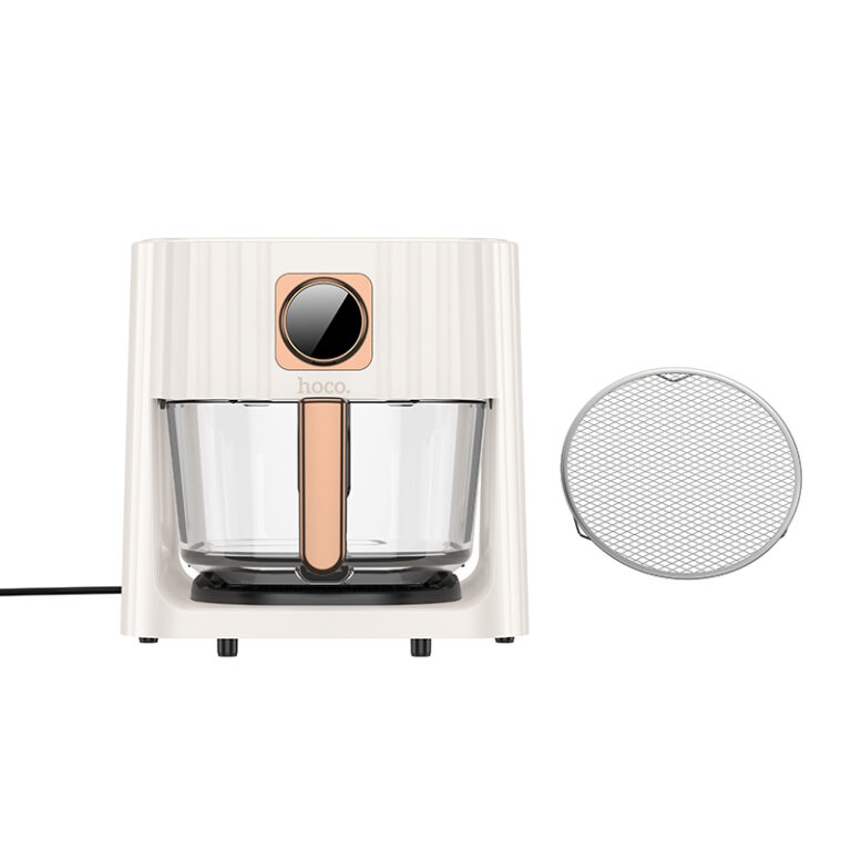 Friteuză cu Aer HE22 – 4.5L, Sticlă Borosilicată, Touch Screen și 8 Programe de Gătit [4]