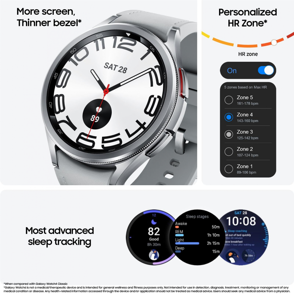 Galaxy Watch6 Classic 47mm, Silver (USA) [5]