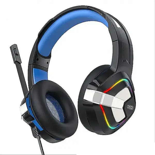 GE-08 Static RGB Long Mic Headworn Game Earphones USB+Dual 3.5mm [3]