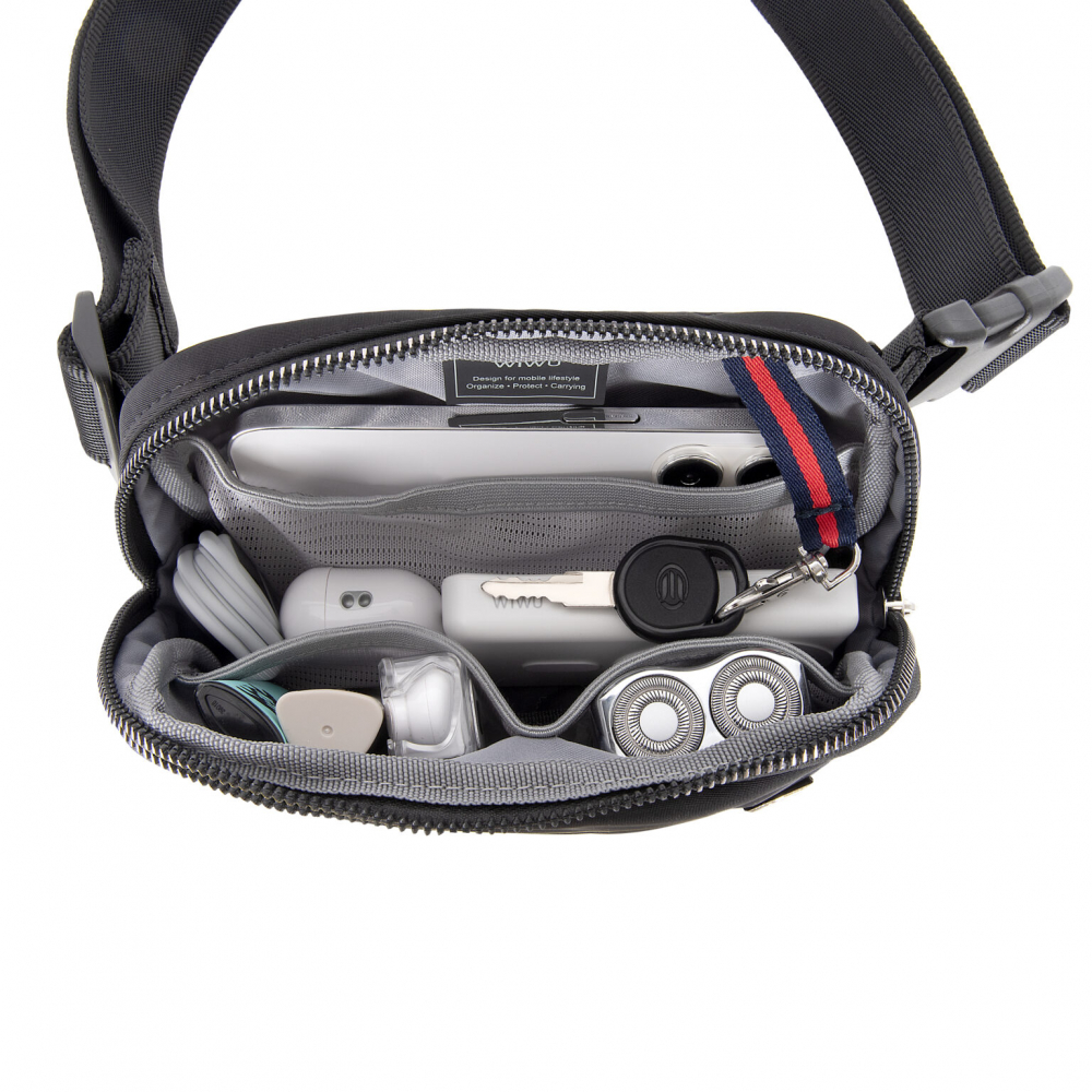 Geantă Crossbody LULU – Funcționalitate și Rezistență în Nylon Impermeabil [3]