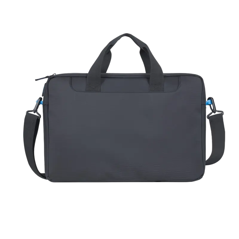 Сумка для ноутбука RivaCase Regent 16" Чёрная – Элегантная, прочная и полная практичных карманов! [4]