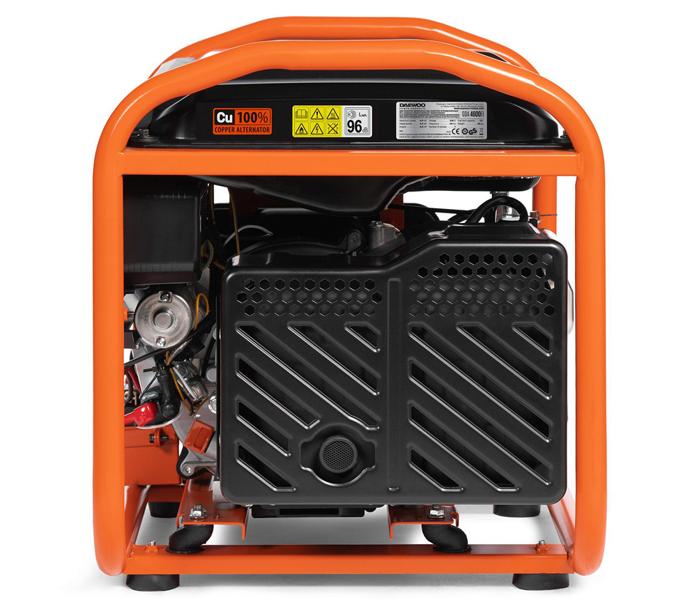 Generator electric Inverter pe benzină DAEWOO GDA 4600Ei (5 kW, 230V, Pornire Electrică & Manuală, Display LCD 3 în 1, Inverter) [8]
