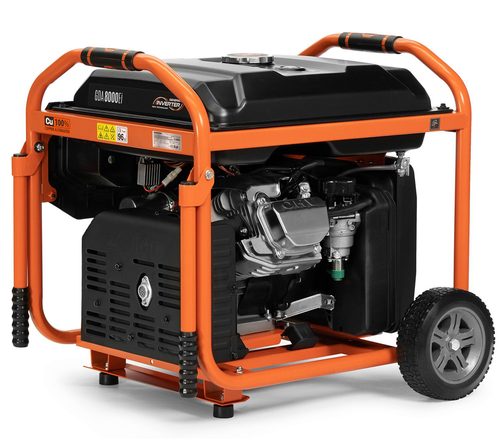 Generator electric Inverter pe benzină DAEWOO GDA 8000Ei (8 kW, 230V, Pornire Electrică, Compatibil ATS, Display 3 în 1, Cuprum) [9]