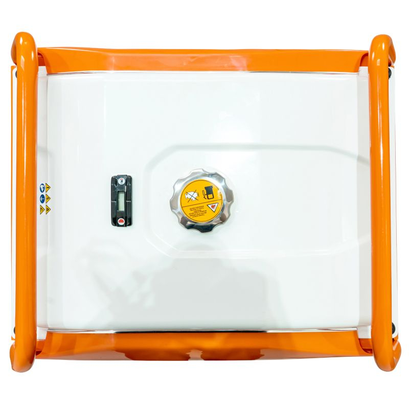 Generator electric pe benzină Ruris GE 8000 (industrial) – Putere trifazică 7 kW continuu, autonomie lungă și rezistență pentru șantier, fermă sau atelier mare! [5]