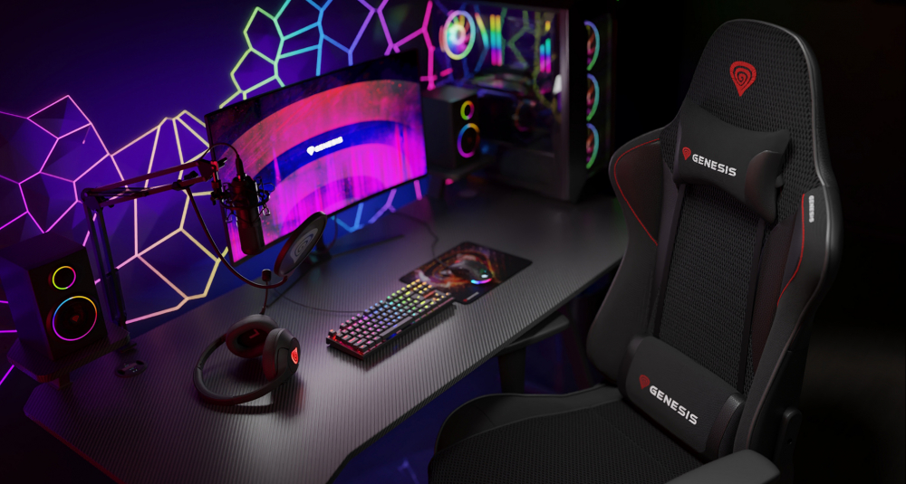 Genesis Chair Nitro 440 G2, Mesh Black [2]