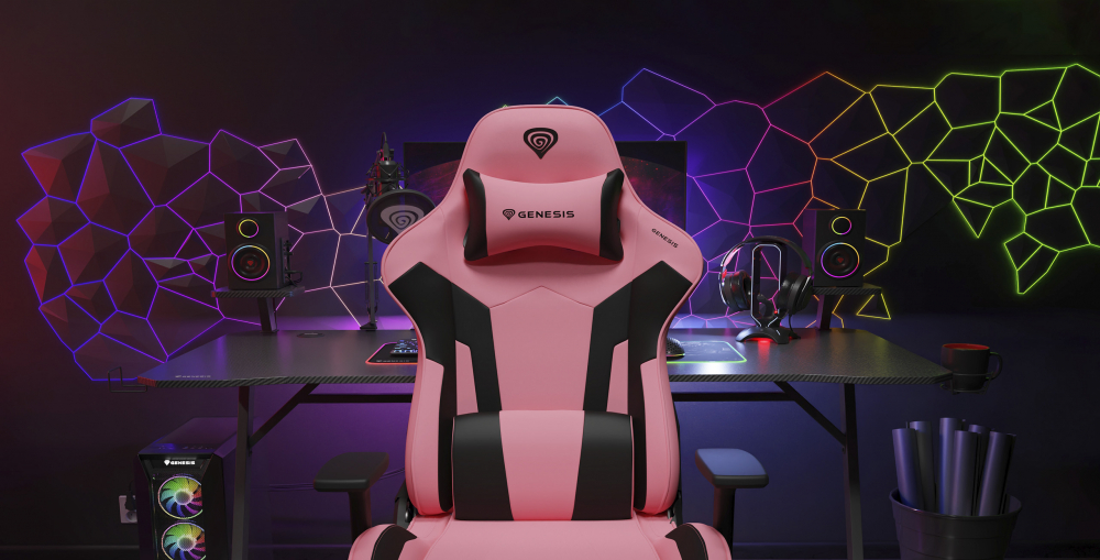 Genesis Chair Nitro 720 Pink-Black [3]