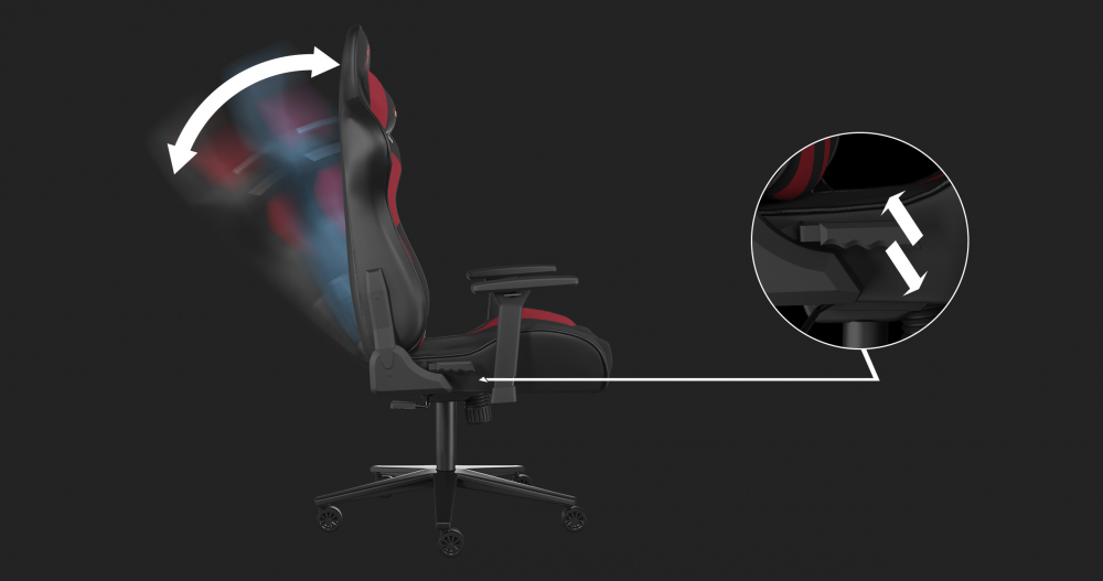 Genesis Chair Nitro 720 Pink-Black [5]