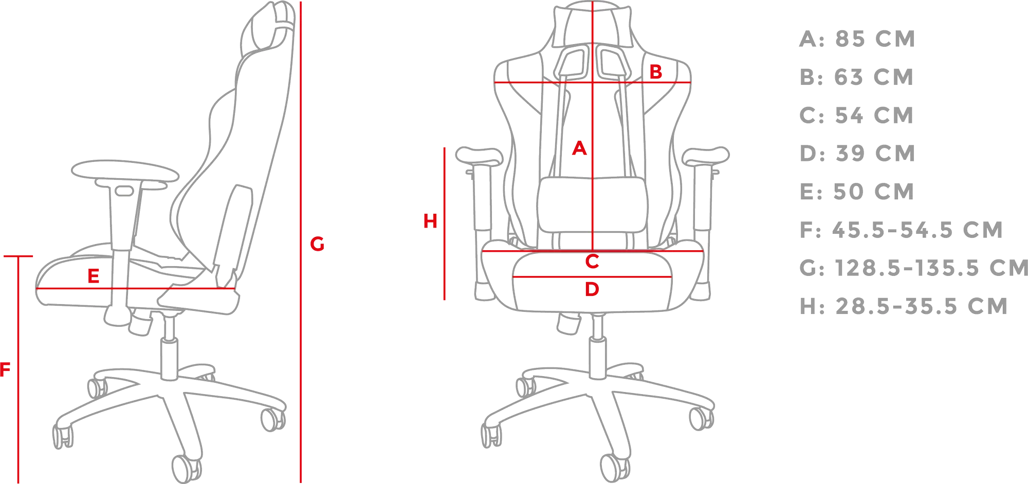 Genesis Chair Nitro 770 (SX77), Black-Red [9]