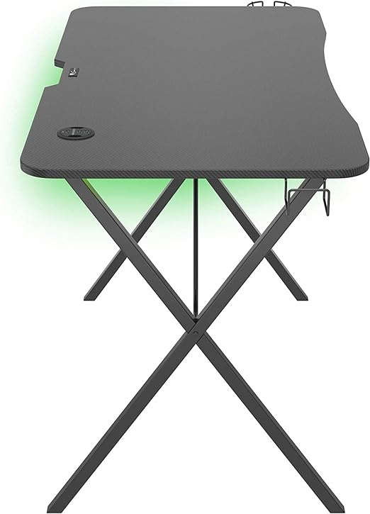 Birou Gaming Genesis Holm 200 RGB cu Hub USB, Suport Căști și Organizator Cabluri – Spațiul Ideal pentru Gameri [5]