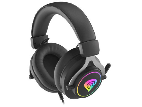 Genesis Headset Neon 750 with Microphone, RGB, Black [4]