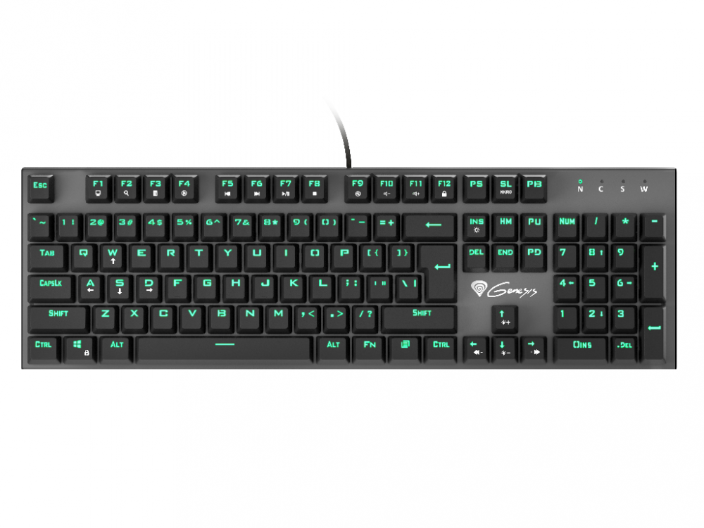 Genesis Mechanical Keyboard Thor 300 RGB Limited, RU Layout, RGB Backlight, Blue Outemu Switch [1]