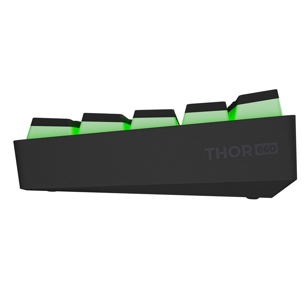 Genesis Mechanical Keyboard Thor 660 US Layout Wireless RGB Backlight White Gateron, Red [3]
