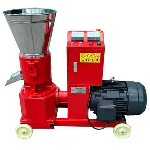 Granulator de furaje și cereale KL-200S (7.5 kW, 380V, Reductor, Max. 300 kg/h) [5]