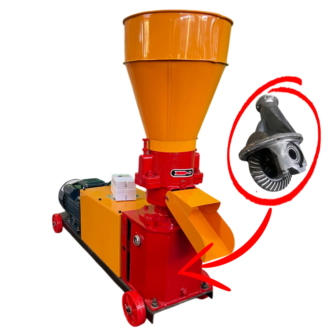 Granulator Demetra DM-125PRO – Motor 3 kW Inclus – Putere și Eficiență Maximă [15]