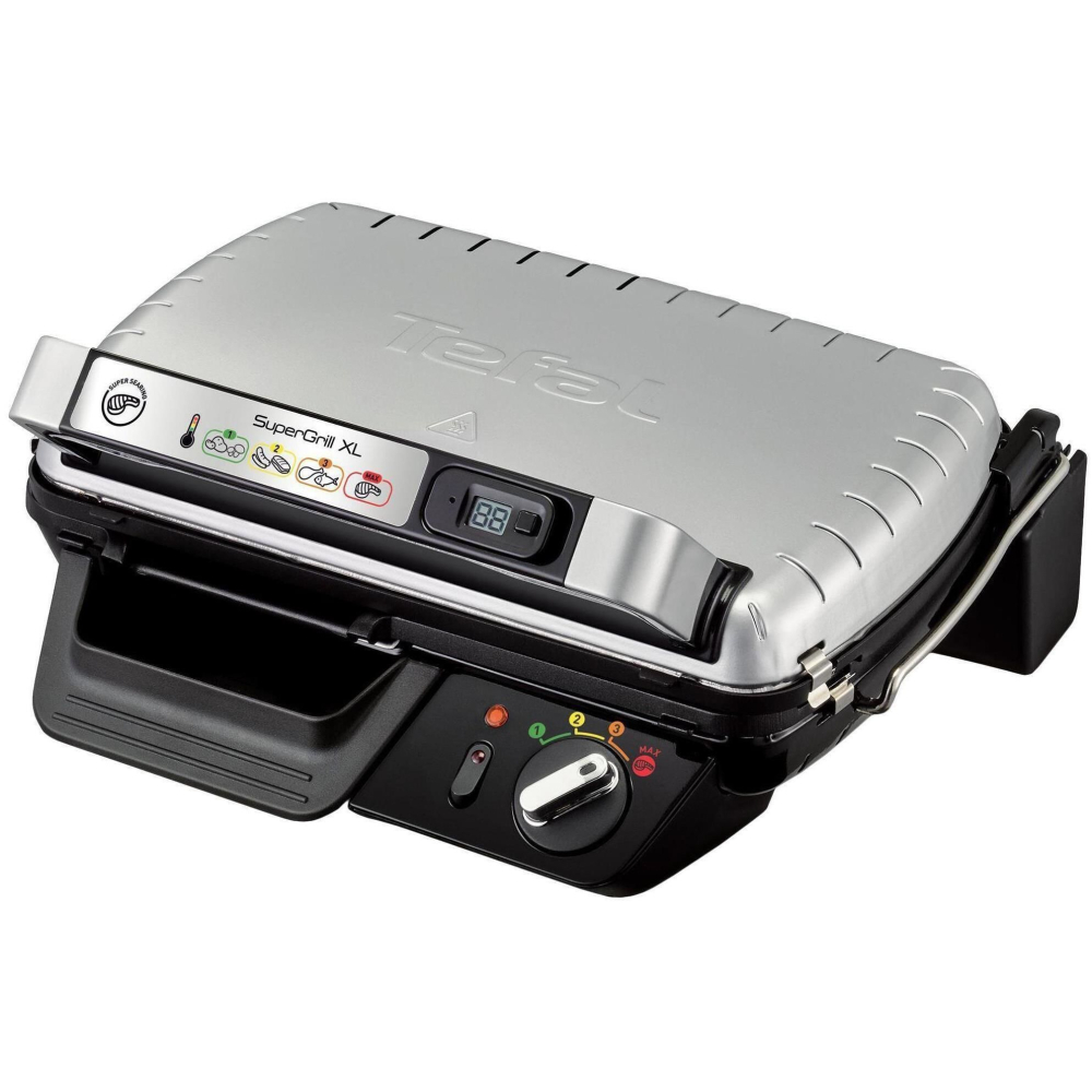 Grătar electric Tefal GC461B34 SuperGrill XL – Putere, Versatilitate și Gust Desăvârșit [1]