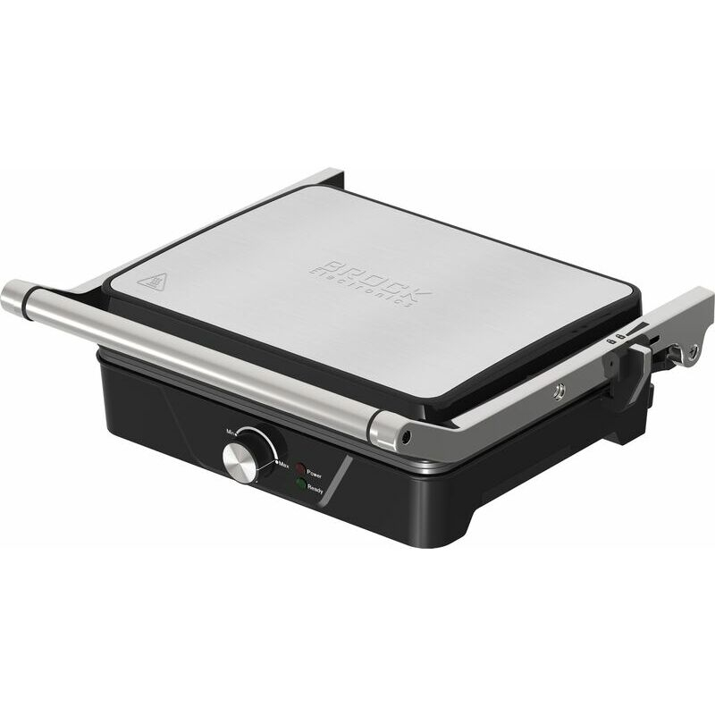 Grill BROCK HCG 5000 SS, 2000W, Termostat Reglabil, Indicator de Funcționare și Pregătire, Compact și Sigur [1]