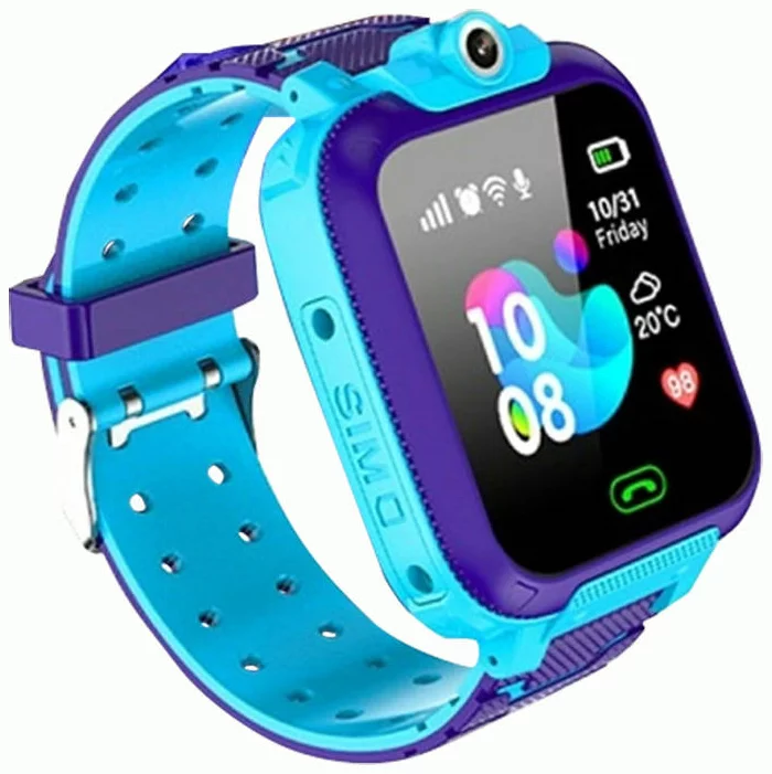 Умные часы для детей XO H100 2G Blue — безопасность и базовые технологии в дружелюбном и функциональном дизайне, в ярком синем цвете, который идеально подойдёт для активных и любознательных малышей! [3]