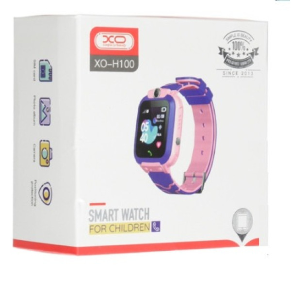 Ceas inteligent pentru copii XO H100 2G Pink - Siguranță și tehnologie de bază într-un design prietenos și funcțional! [3]