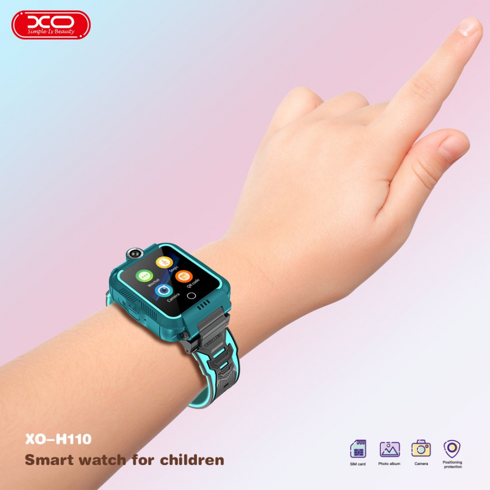 H110 Kids Smart Watch 4G Green [4]