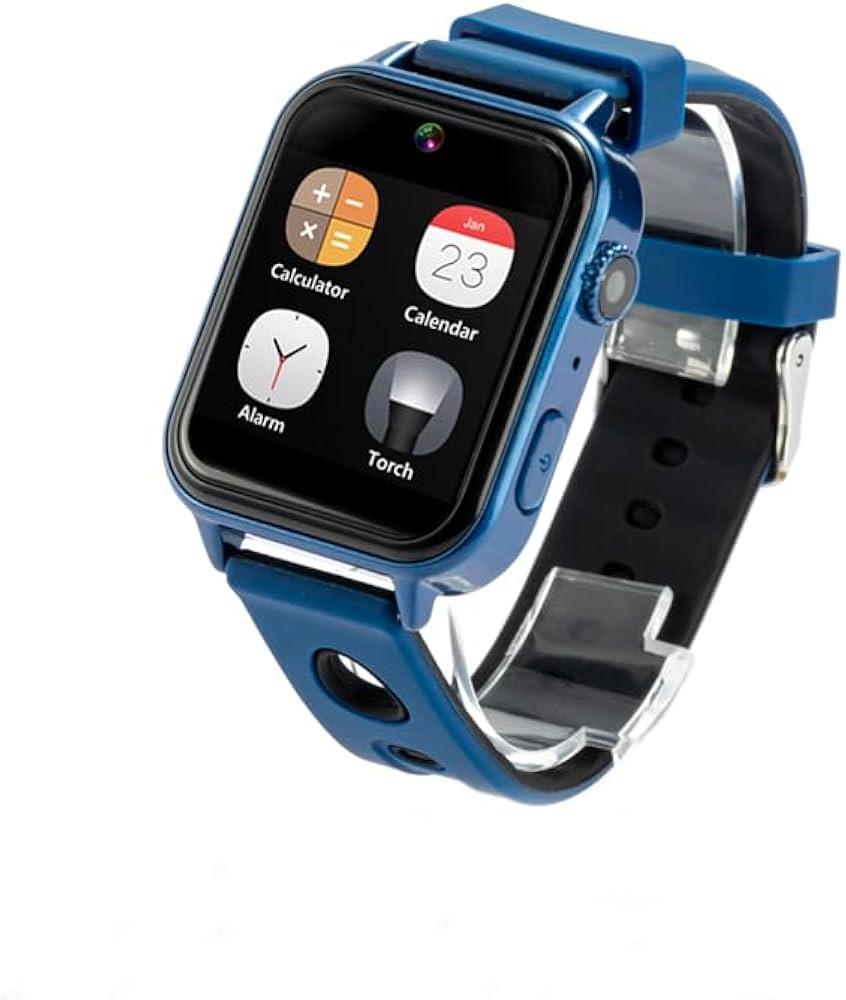 H120 puzzle entertainment children's pure game smartwatch1.54'54mm Blue [3]