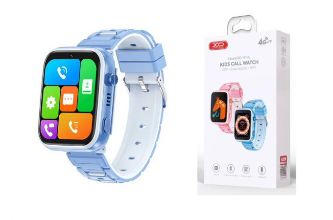 H130 GPS Kids Smart 4G Watch 51.2mm Blue [2]