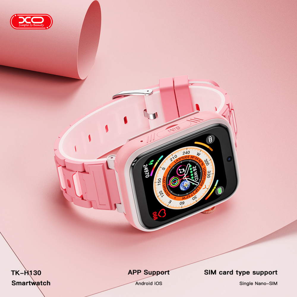 H130 GPS Kids Smart 4G Watch 51.2mm Pink [3]