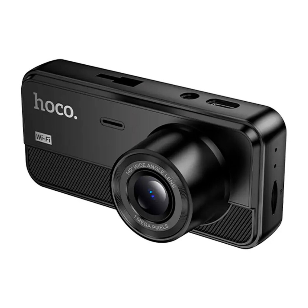 Hoco DV15 Автомобильный видеорегистратор с экраном 2” – черный [3]