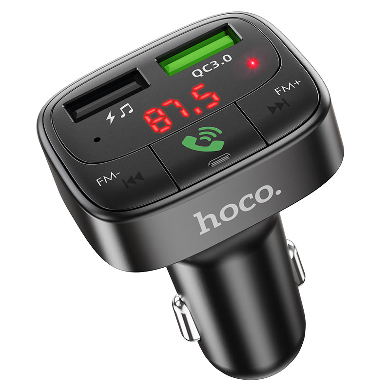 HOCO E59 Promise FM Bluetooth трансмиттер для автомобиля с QC3.0 [6]
