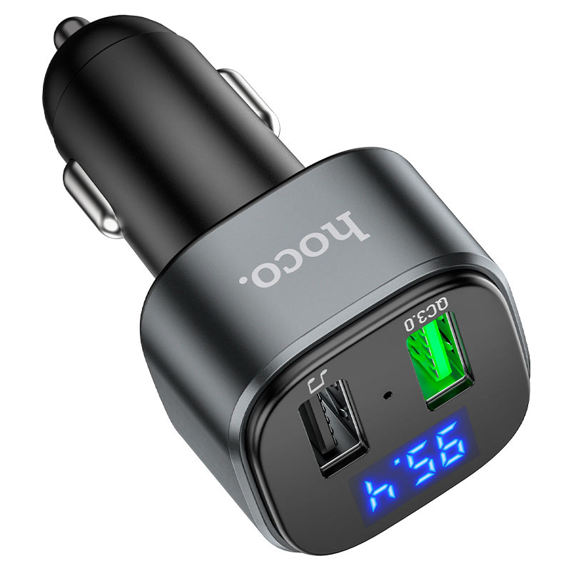 HOCO E67 Fighter Transmițător FM Bluetooth pentru mașină cu QC3.0 [5]