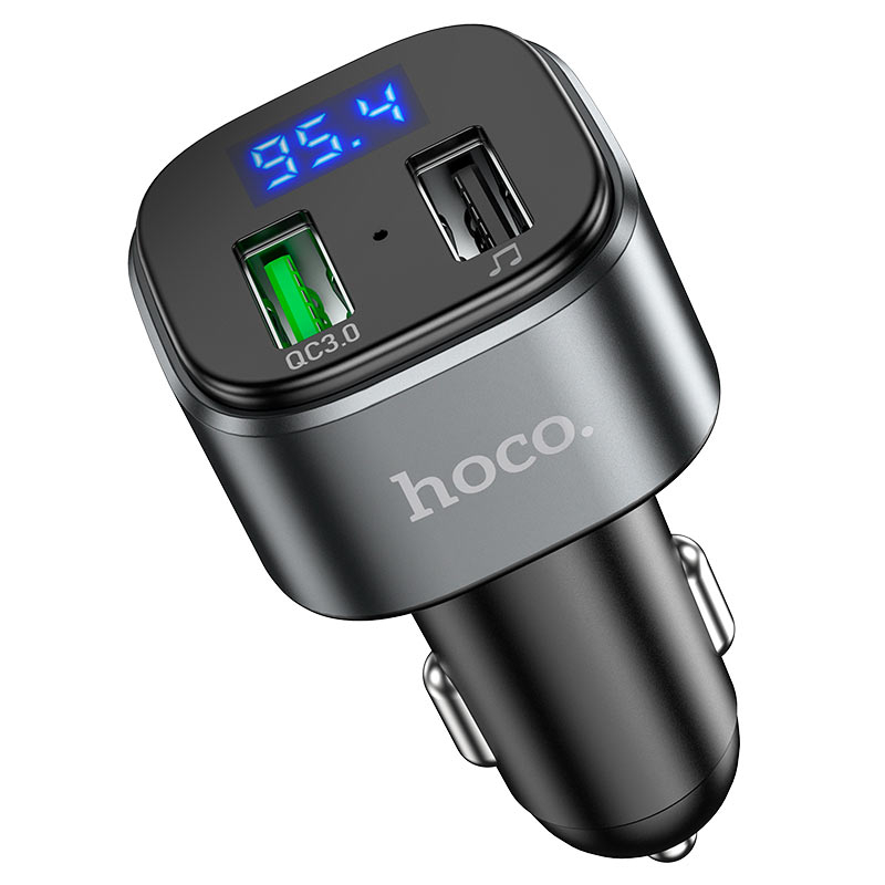 HOCO E67 Fighter Transmițător FM Bluetooth pentru mașină cu QC3.0 [1]