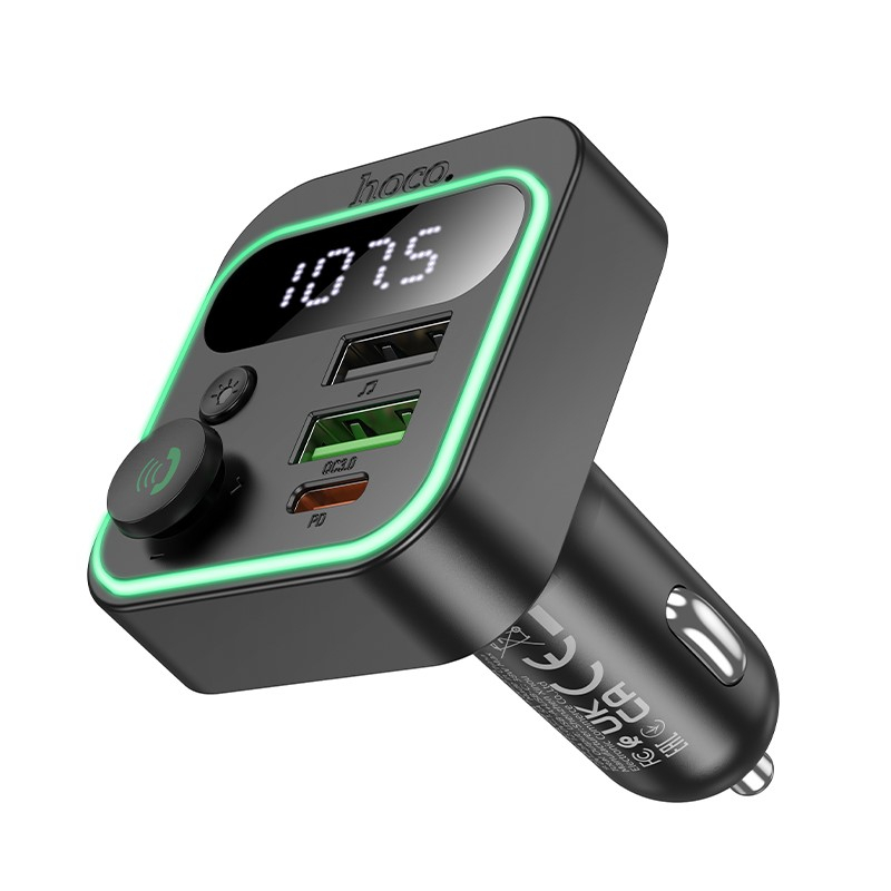 ChatGPT said: HOCO E85 Tiger PD20W+QC3.0 FM трансмиттер Bluetooth с зарядкой [3]