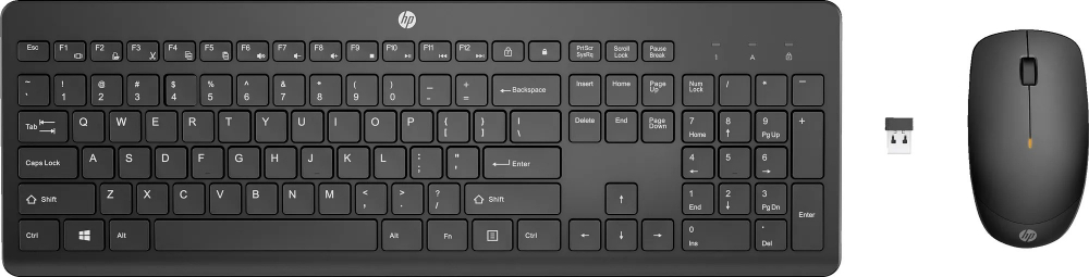 HP 650 Wireless Keyboard and Mouse Combo Black [1]