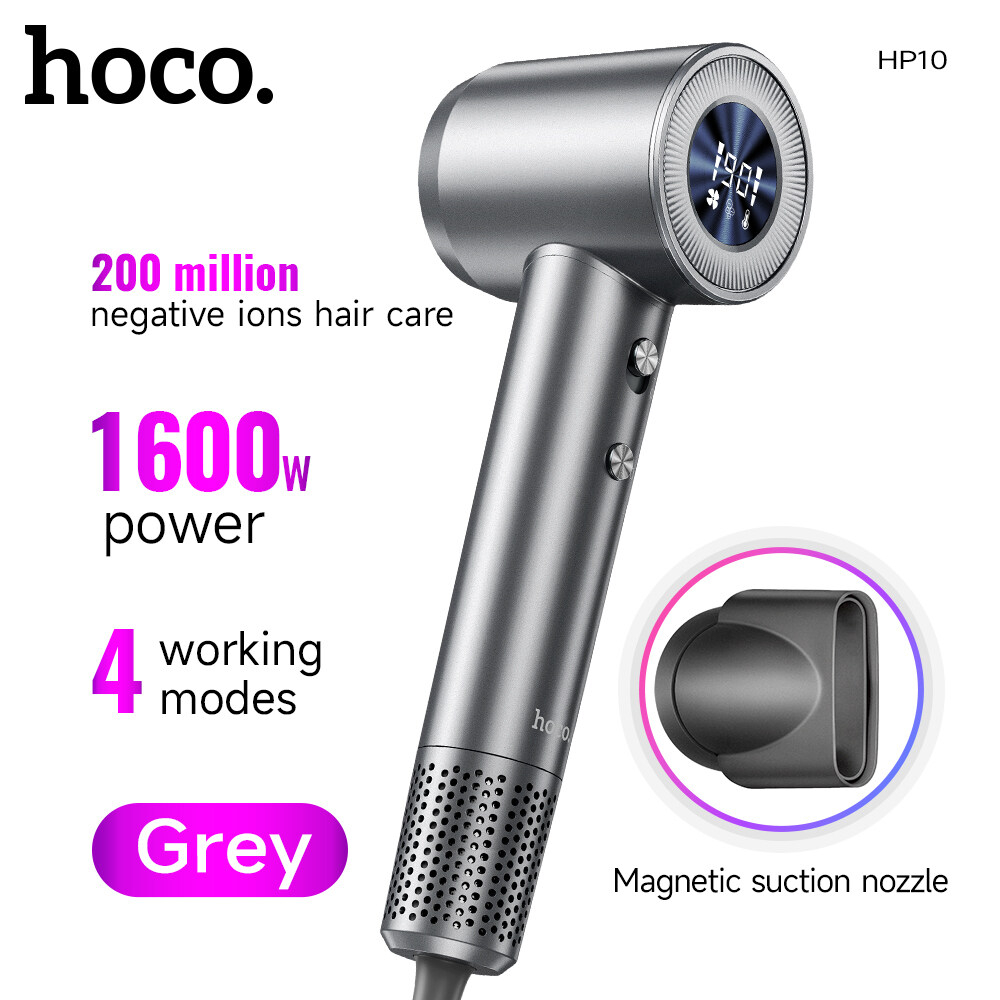 HP10 high-speed negative ion hair dryer with digital display(EU) [3]