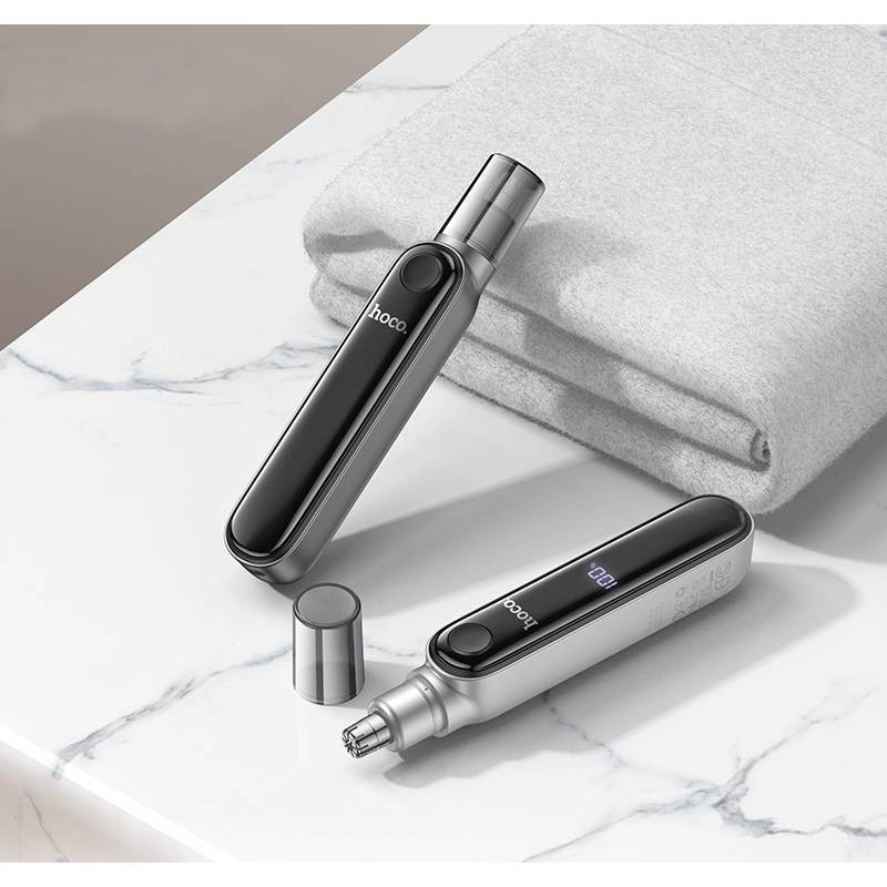 HP33 electric nose hair trimmer with display [3]