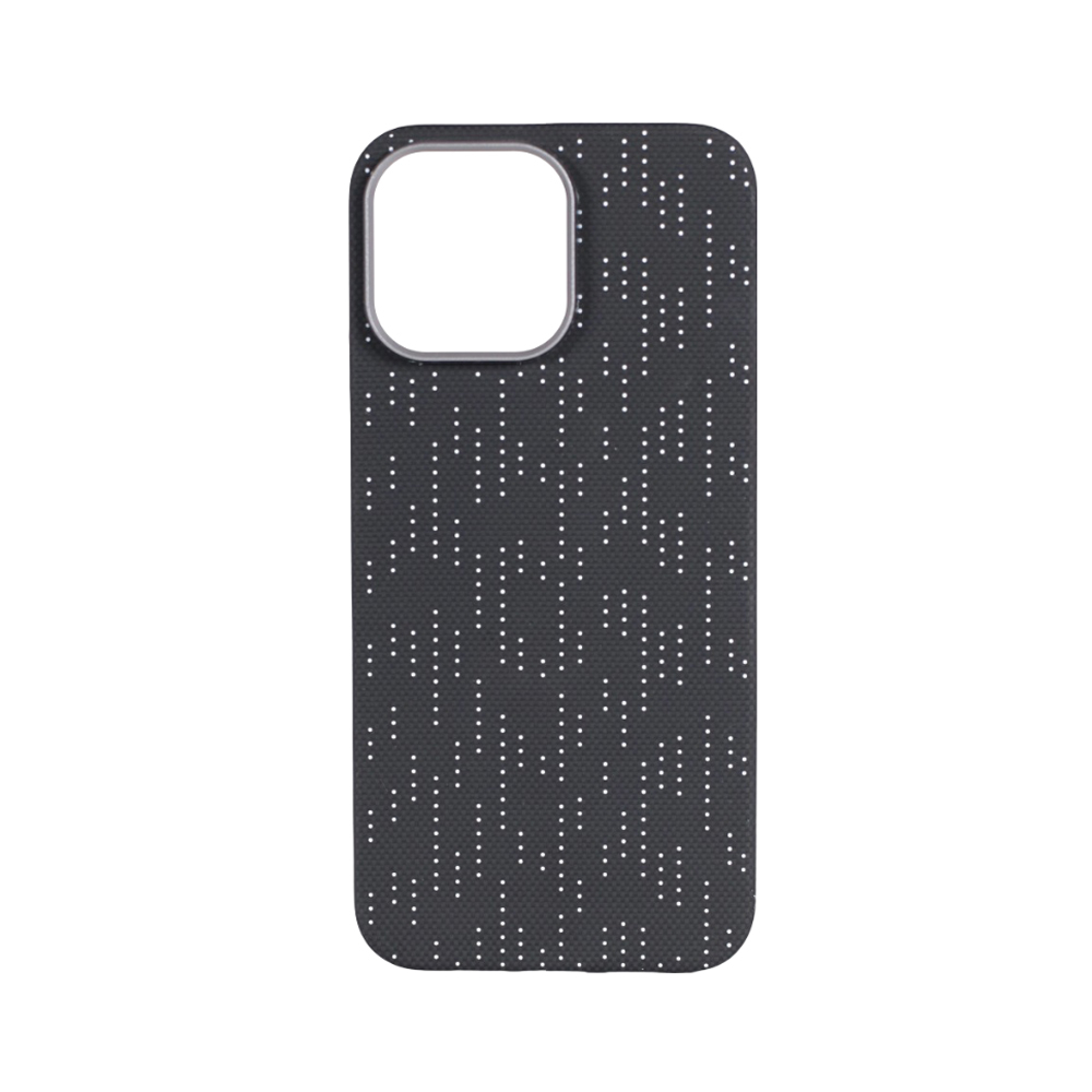Husă VANTA Carbon cu Imprimeu Silkscreen și Pete cu Magsafe pentru iPhone 16 Pro, Alb Galaxy [1]