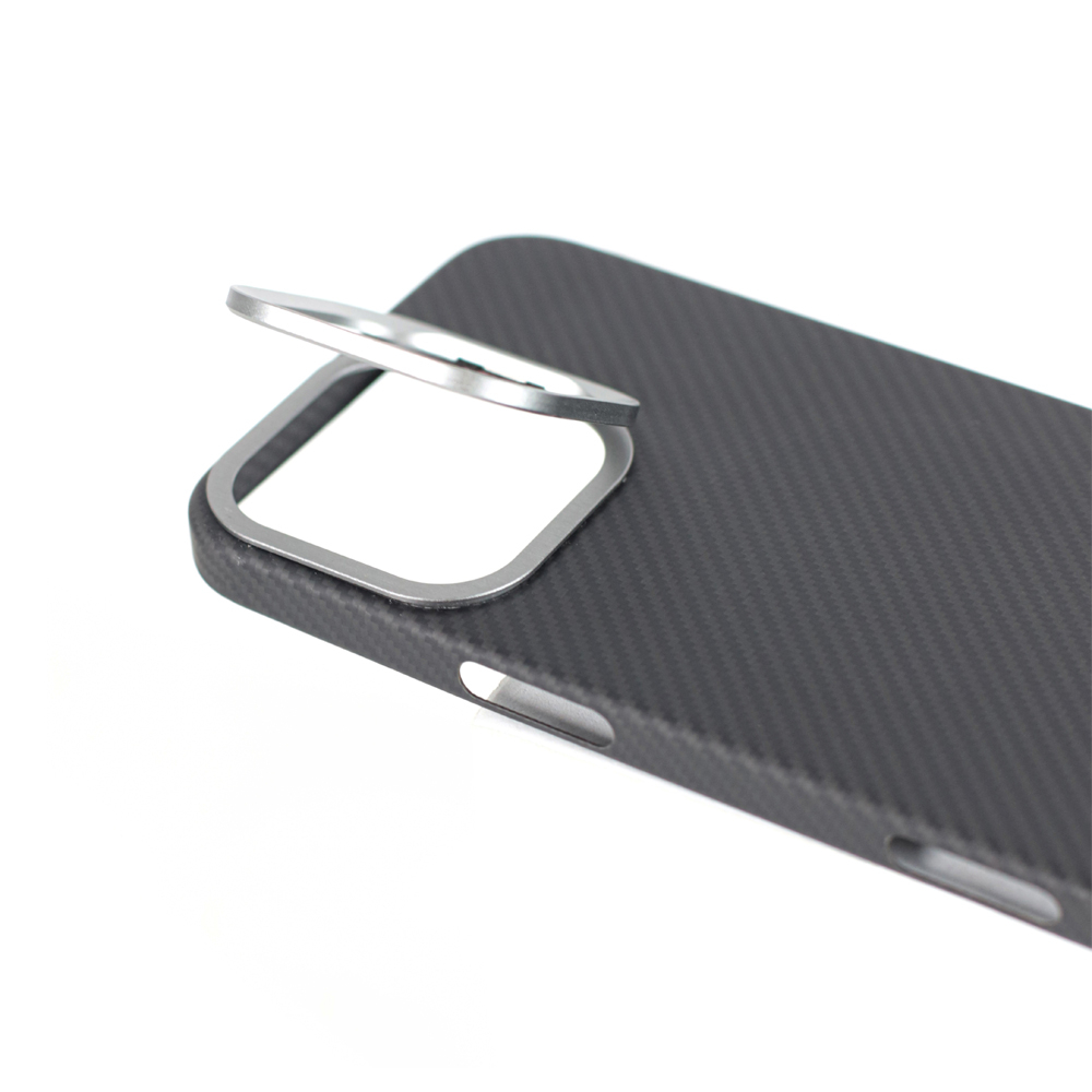 Husă VANTA Carbon cu Suport Cameră 600D cu Magsafe pentru iPhone 16 Pro Max, Neagră [2]