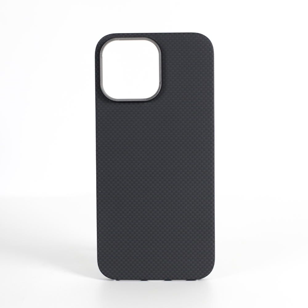 Husă VANTA Carbon Inel Simplu 600D cu Magsafe pentru iPhone 16, Negru Simplu [1]