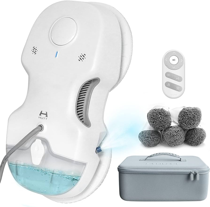 Hutt Robot Vacuum Cleaner for Window C6, White [3]