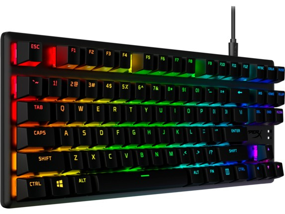 Игровая механическая клавиатура HYPERX Alloy Origins Core PBT (RU), HyperX Red [4]